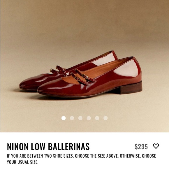 Sézane Ninon Low Ballerinas US 5 / FR 36 - Picture 6 of 7